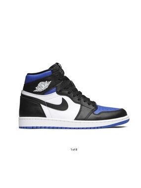 Nike Air Jordan 1 Retro High OG ‘Royal Toe’ Men’s size 11 sneakers